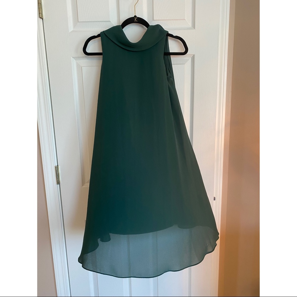 Vince Camuto sleeveless dress with cape
